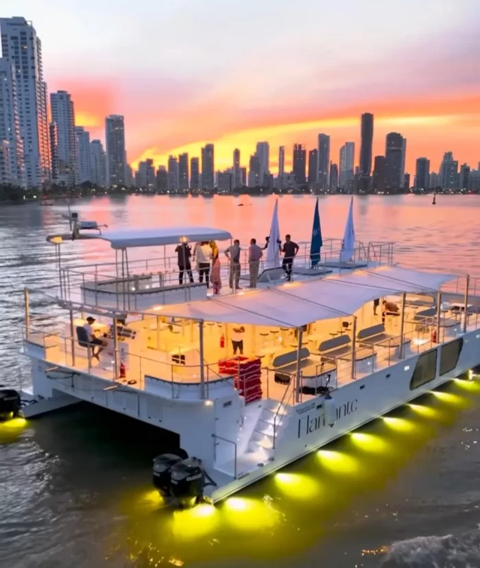 Atardecer En Catamaran